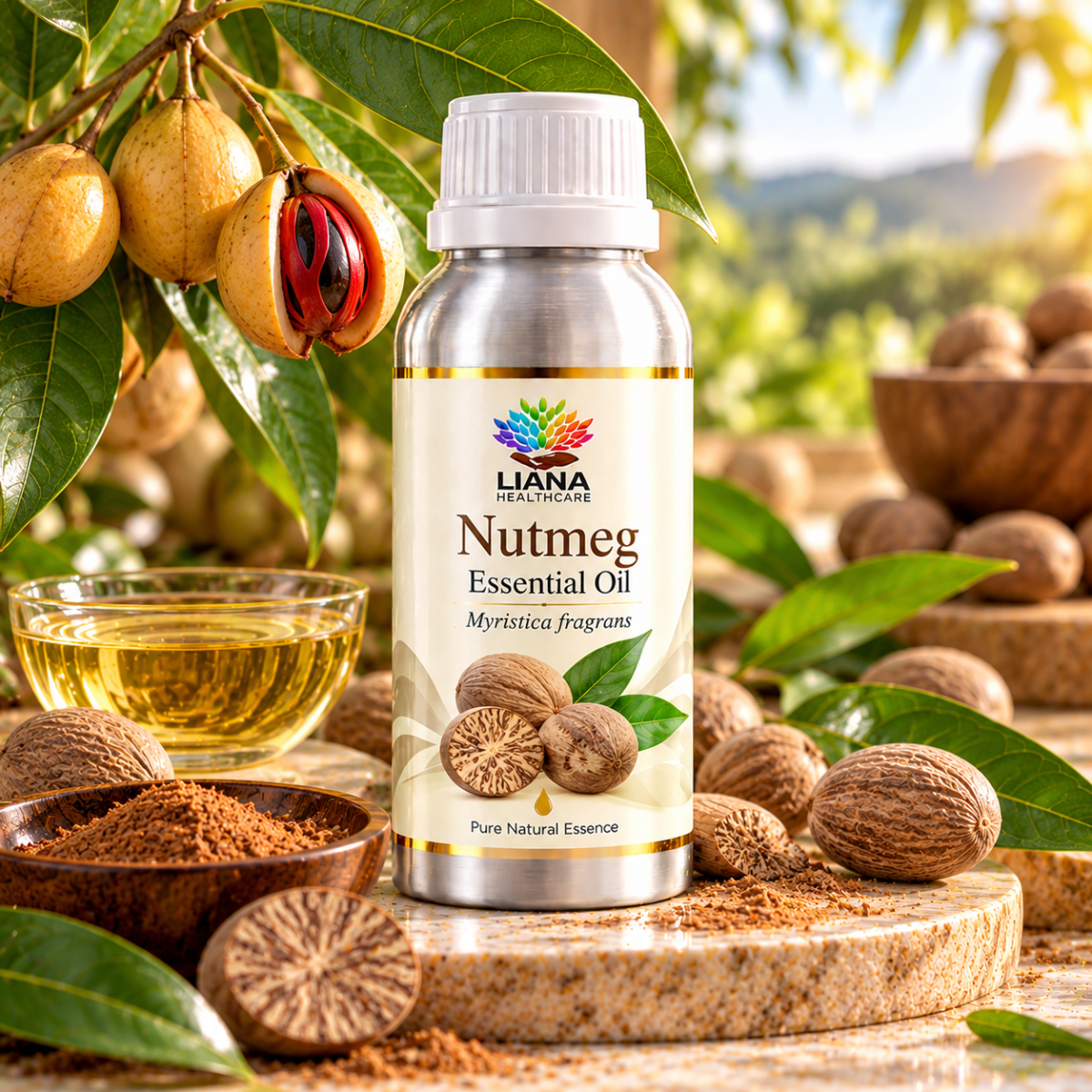 nutmeg-oil-manufacturer-india-liana-health-care