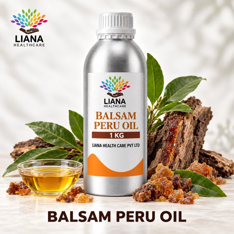 Balsam Peru Oil Manufacturer, Exporter & Bulk Wholesale Supplier in India – Liana Health Care