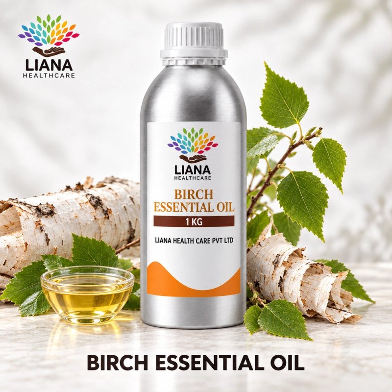Birch Oil Manufacturer, Exporter & Bulk Wholesale Supplier in India – Liana Health Care