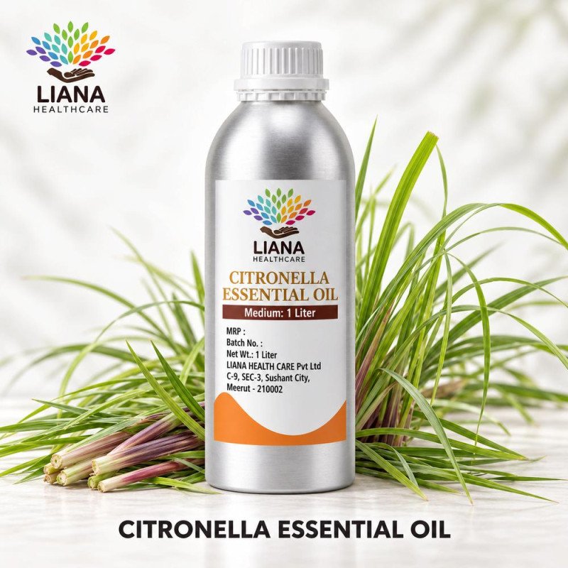 Citronella Oil Manufacturer, Exporter & Bulk Wholesale Supplier in India – Liana Health Care