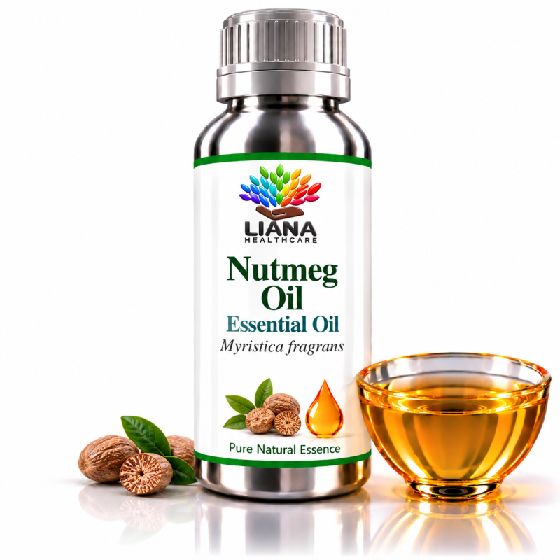 Nutmeg Oil Manufacturer, Exporter & Bulk Wholesale Supplier in India – Liana Health Care